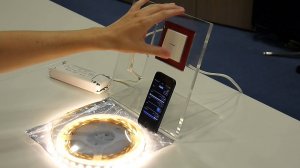 Регулирование яркости света LED ленты, используя JUNG диммер с приемником eNet