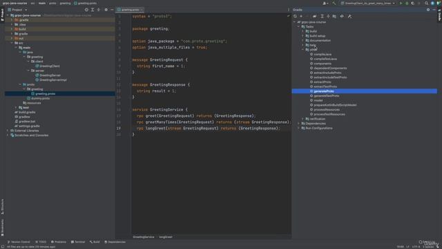 001 LongGreet API Definition смотреть онлайн