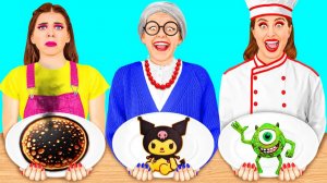 Кулинарный Челлендж_ Я против Бабушки _ Безумные Ситуации с Едой от TeenTeam Challenge
