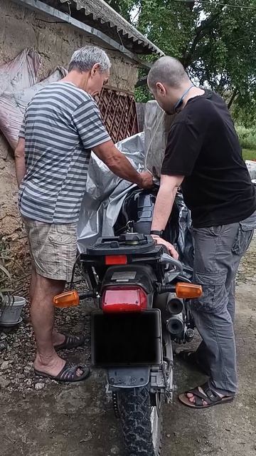 Honda XL600V Transalp - Один из наших мотоциклов