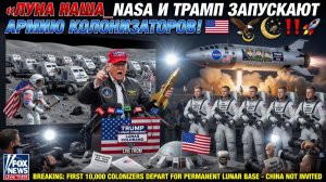 «Луна наша_ NASA и Трамп запускают армию колонизаторов!»