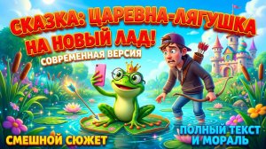 Сказка «Царевна-лягушка» на новый лад: современная версия, смешной сюжет, полный текст и мораль