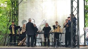 Марш Егерского Полка. Русская Роговая капелла