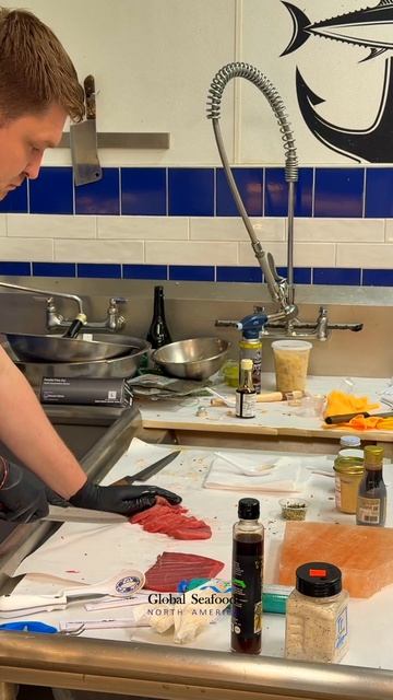 Создание красивой дегустационной подачи с премиальной Dry-aged рыбой