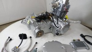 Двигатель LONCIN LX200 для квадроциклов (LX163FML), вариаторный.