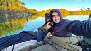 24 ЧАСА НА МАТРАСЕ посреди КАРЬЕРА! Подводная охота на раков