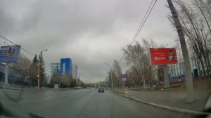 🚗 Из Тюмени в Боровский: Полная дорога через весь город (Киевская → Ялуторовский тракт)