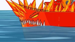 Воздушные шары. Битва Монстертаника против корабля! Анимированные мультфильмы про танки.
