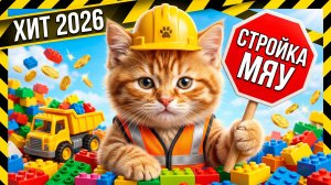 🚧 КОТЯТА-СТРОИТЕЛИ Мяу мяу Песенки