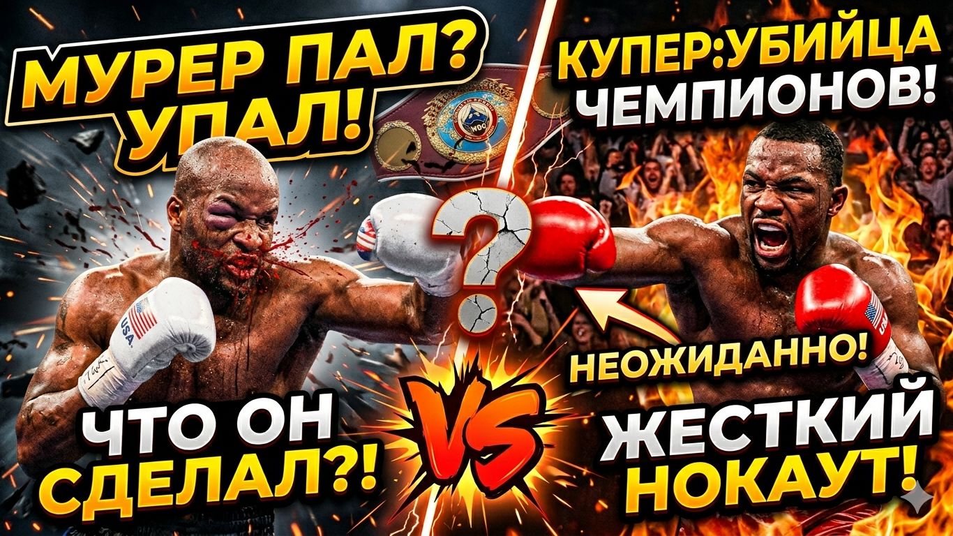 ЭТОТ БОЙ ТЯЖЕЛОВЕСОВ НЕВОЗМОЖНО ЗАБЫТЬ! Обзор боя Майкл Мурер - Берт Купер