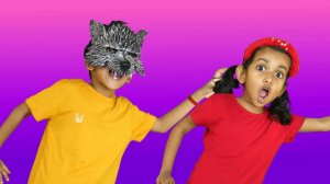 Большой серый волк уходит # Песни для детей - Kuku и Cucudu # Big grey wolf Go away