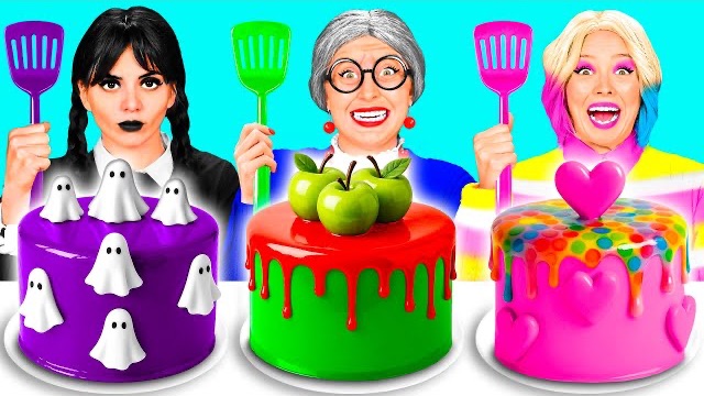 Кулинарный Челлендж: Уэнсдей Против Бабушки | Простые Кулинарные Рецепты