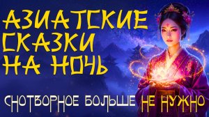 В свои 47 я наконец то сплю крепко под эти азиатские сказки на ночь ✨ Глубокий сон от бессонницы
