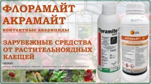 Флорамайт и Акрамайт – зарубежные средства от растительноядных клещей. Обзор акарицидов