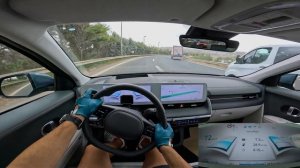 Тест-драйв HYUNDAI IONIQ 5-го поколения 2023 года в формате 4K