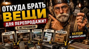 Откуда я беру вещи на перепродажу? Всё проще, чем кажется