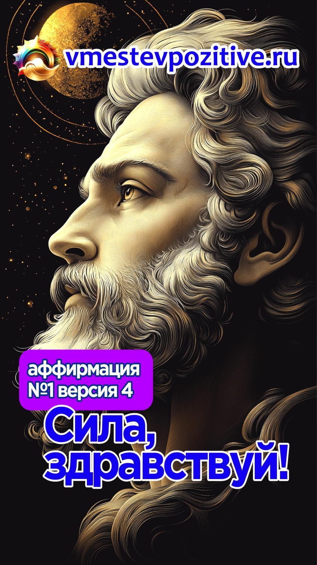 Affirmation. Male. №1. Сила здравствуй! (v4)