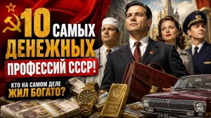 10 САМЫХ ДЕНЕЖНЫХ ПРОФЕССИЙ СССР. КТО НА САМОМ ДЕЛЕ ЖИЛ БОГАТО?