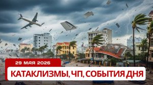 Новости Сегодня 29.05.2026 Катаклизмы сегодня, ЧП, События дня | Россия Европа Китай Индия США
