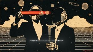 Daft Punk Human After Midnight🪩🤖 ｜ Chill Disco, Electro Funk, French House Playlist