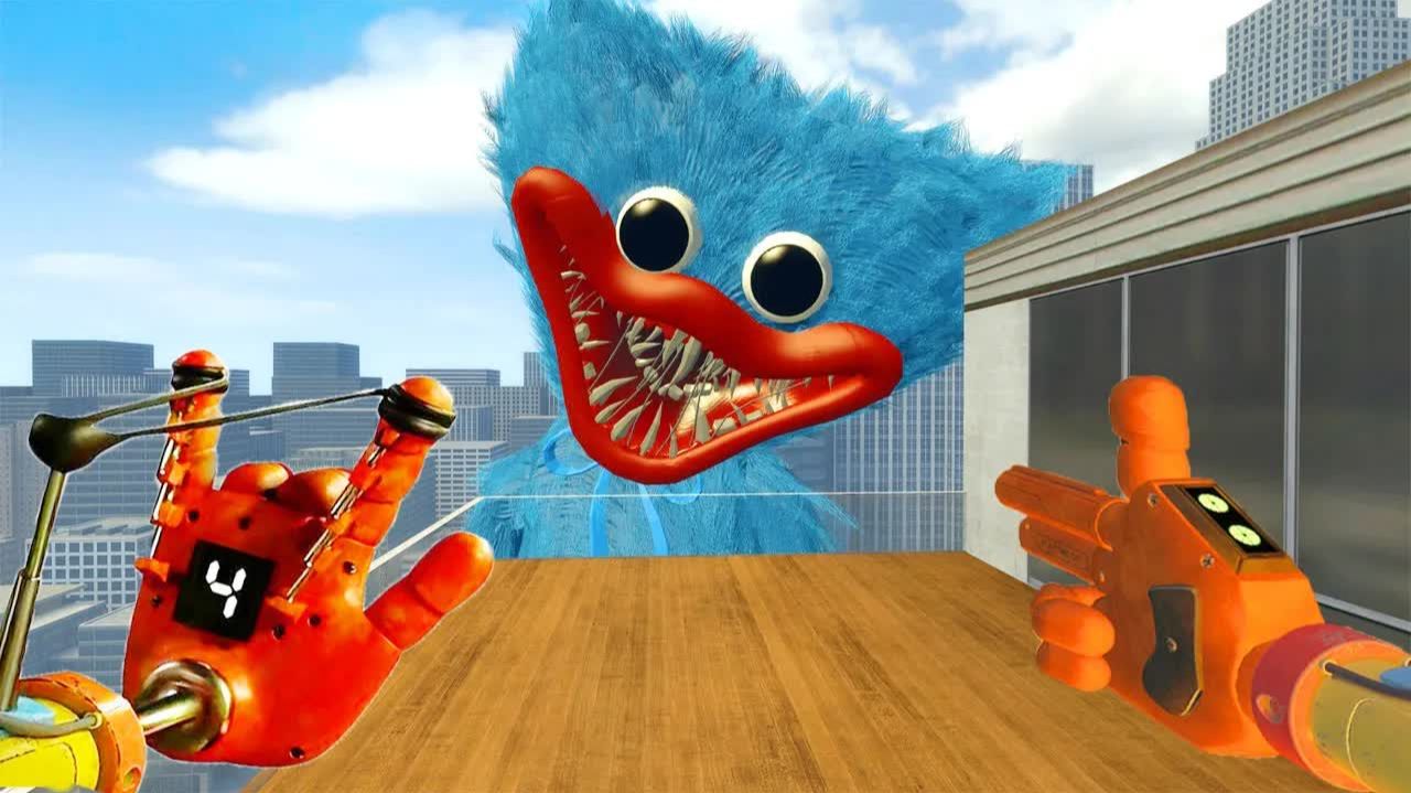 ГИГАНТСКИЙ СТРАШНЫЙ ХАГГИ ВАГГИ ИЗ POPPY PLAYTIME АТАКУЕТ ГОРОД! | GARRY’S MOD