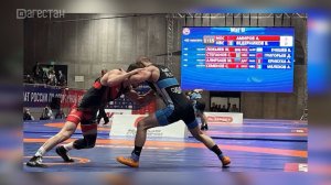 Милад Алирзаев,  Даниял Агаев и Гамзат Гаджиев - чемпионы России