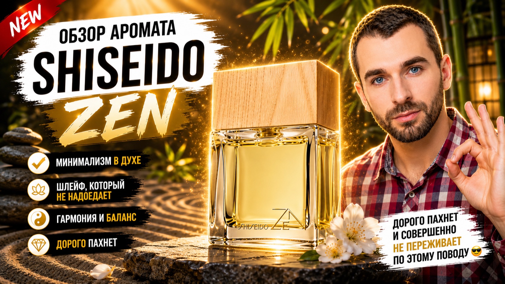Аромат, который дзенит даже понедельник | Обзор Аромата - SHISEIDO Zen For Women