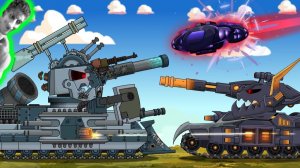 Морок vs Техно Фиджерон + СЕКРЕТНАЯ СЕРИЯ - Реакция на HomeAnimations - Мультики про Танки Геранд !?