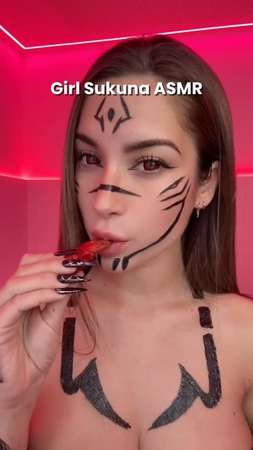 Sukuna Te Hace ASMR… 💅 #asmr #asmrcosplay #sukunacosplay