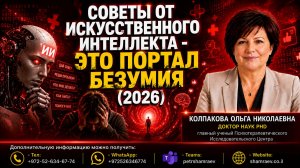 Советы от искусственного интеллекта - это портал безумия (2026)