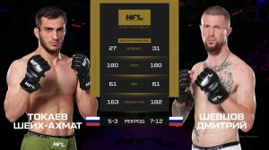Токаев Шейх-Ахмат vs. Шевцов Дмитрий | Tokaev Sheikh-Akhmat vs. Shevtsov Dmitry | NFL 4
