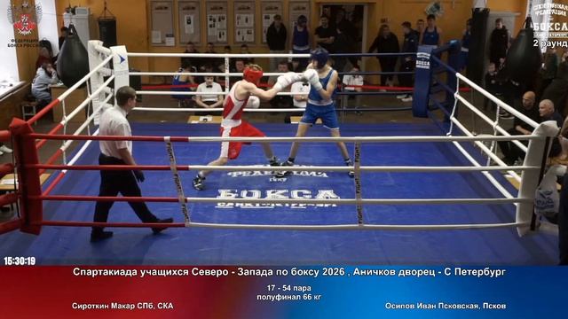 54  пф 66 кг Сироткин Макар СПб, СКА Осипов Иван Псковская, Псков