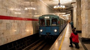 🟥Перегонка  РЕТРО СОСТАВА С ГРУЗОМ на станции Автово