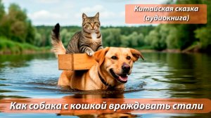 Как собака с кошкой враждовать стали - Китайская сказка - Аудиокнига
