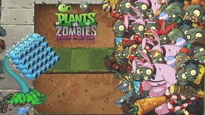 Plants vs.Zombies Hybrid Mod Растения против Зомби-2 мод Зомби против растений Выигрываем каждый бой