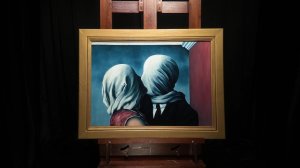 Рене Магритт «Влюбленные»