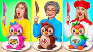 Кулинарный Челлендж# Я против Бабушки # Кто Победит в Кулинарной Битве от Multi DO Joy