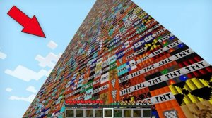 НУБ ВЗОРВАЛ ГИГАНТСКИЙ THT СТОЛБ 10000 ДИНАМИТ БАШНЯ В МАЙНКРАФТ | Компот Minecraft Майнкрафт