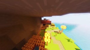 Minecraft parkour to the chill music