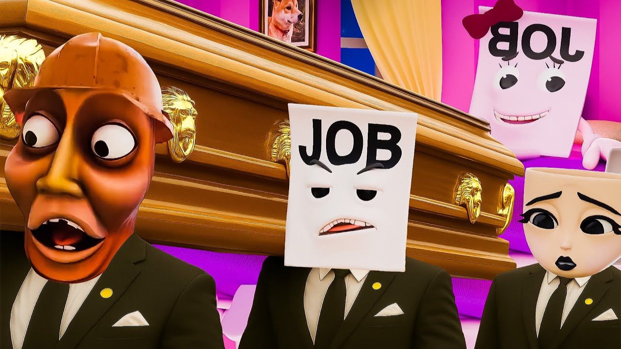 JOB JOB SAHUR: Итальянская анимация Brainrot | Танцевальная песня (КАВЕР)