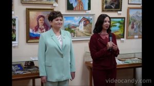 Открытие выставки в рамках V Всекрымского смотра-конкурса   «Ступени мастерства»