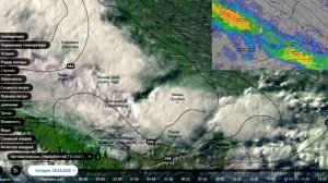 28.05.2026 Формирование грозовых облаков над Уралом и западной Сибирью в зоне холодного фронта