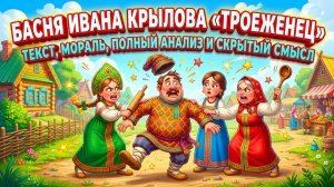 Басня Ивана Крылова «Троеженец»: текст, мораль, полный анализ и скрытый смысл