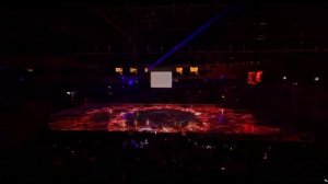 OviCup Москва шоу с лазерным трекингом