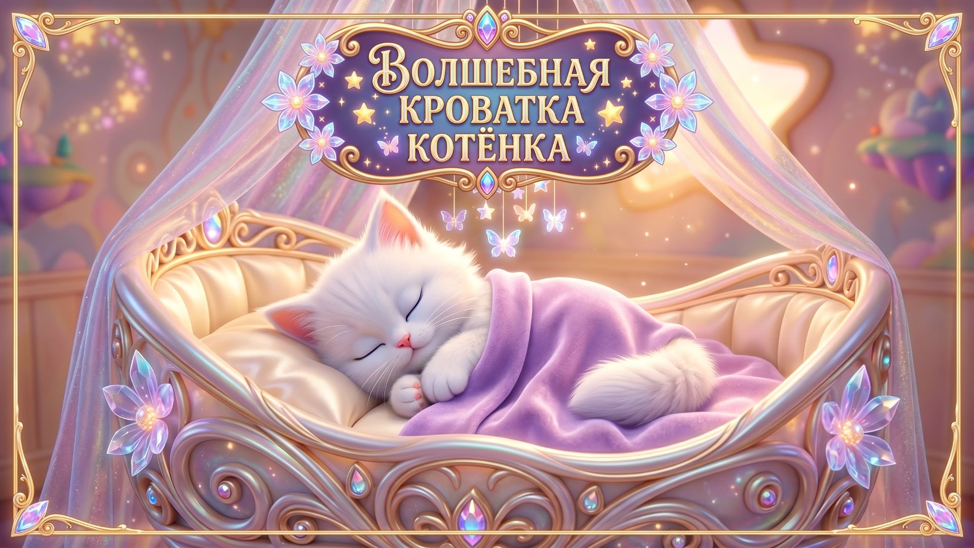 Волшебная кроватка котёнка | Сказки для детей | слушать сказки | сказки | детские сказки смотреть онлайн