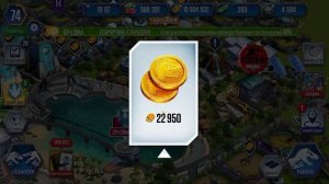 171 / Играем в игру Jurassic World: The Game. Кентрозавр. Дрожь Земли на Паразауролофа мод 2