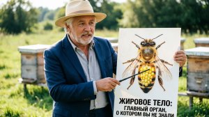Жировое тело пчелы: как оно помогает выкармливать расплод и укреплять иммунитет? 🐝🧠