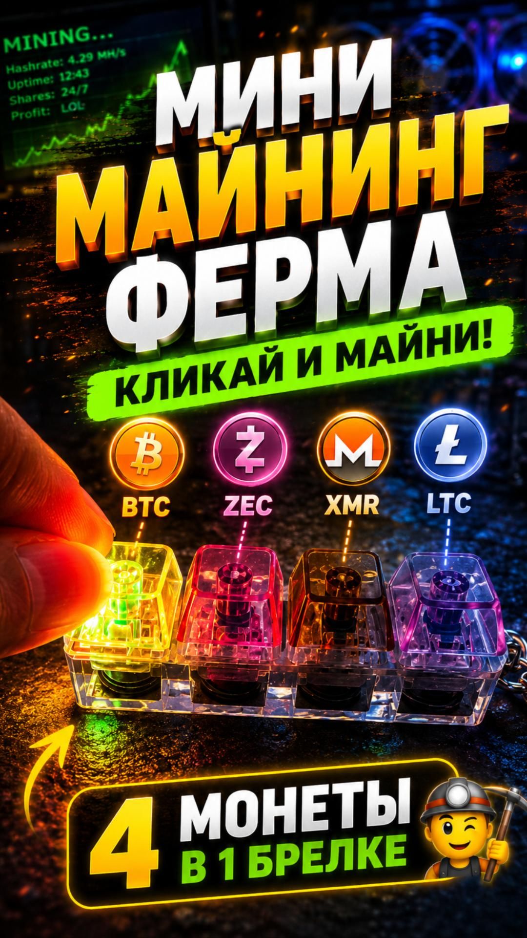 Кликер антистресс