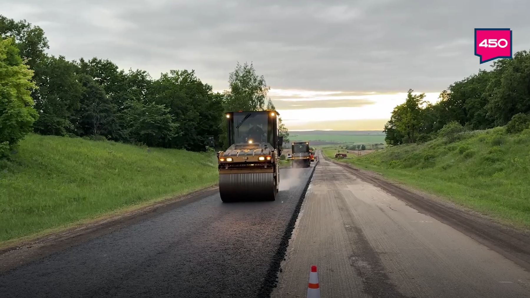 Ремонт трассы в Сергиевском районе Самарской области смотреть онлайн