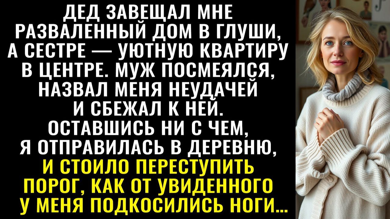 Истории из жизни| Дед оставил мне ветхий дом в селе |Аудио рассказы|Жизненные истории смотреть онлайн